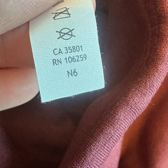 Lululemon Wunder Lounge Super High-Rise Tight 28" Red Merlot Leggings Size 2 - Picture 12 of 13